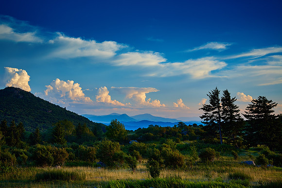 Sunset over Grayson Highlands, VA