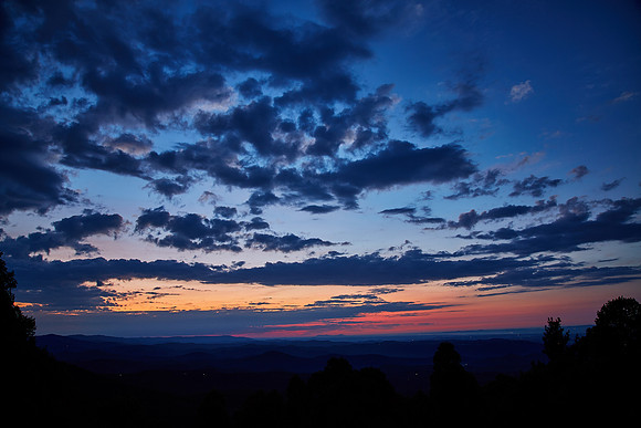 Sunrise on the Blue Ridge Parkway, NC