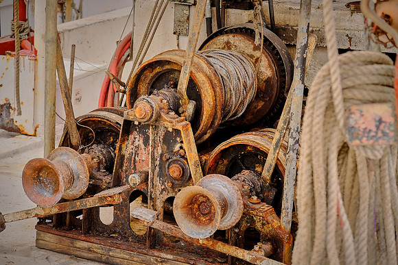 Fishing trawler, Cameron, Louisiana