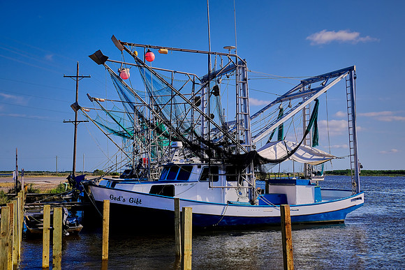 Fishing trawler, Louisiana