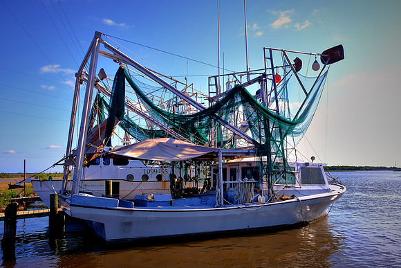 Fishing trawler, Louisiana