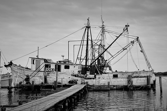 Fishing trawler, Cameron, Louisiana
