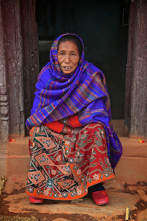 Rural life on the outskirts of Kathmandu