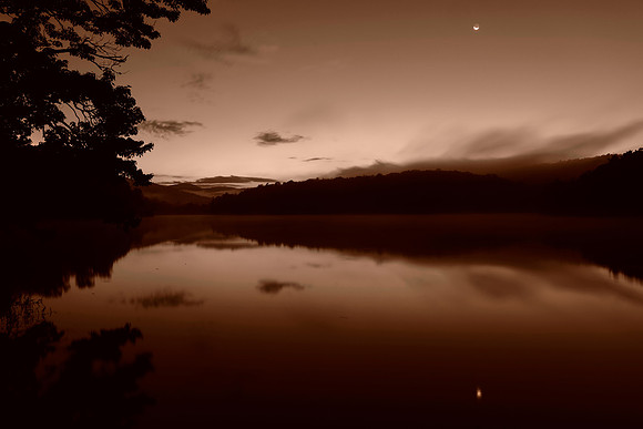 Sunrise over Price Lake, Blue Ridge Parkway, NC