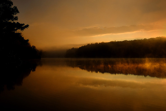 Sunrise over Price Lake, Blue Ridge Parkway, NC