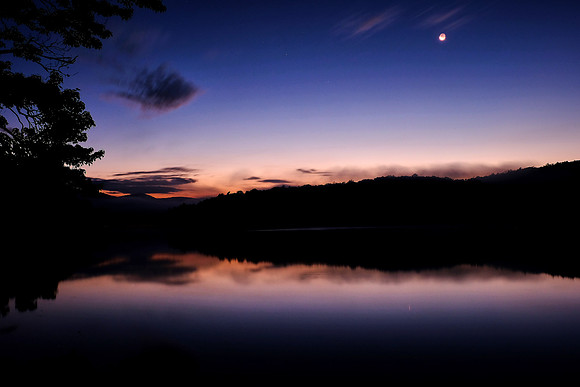 Sunrise over Price Lake, Blue Ridge Parkway, NC