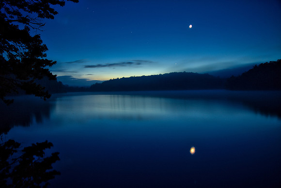 Sunrise over Price Lake, Blue Ridge Parkway, NC