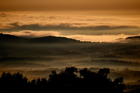 Sunrise, Blue Ridge Parkway, VA
