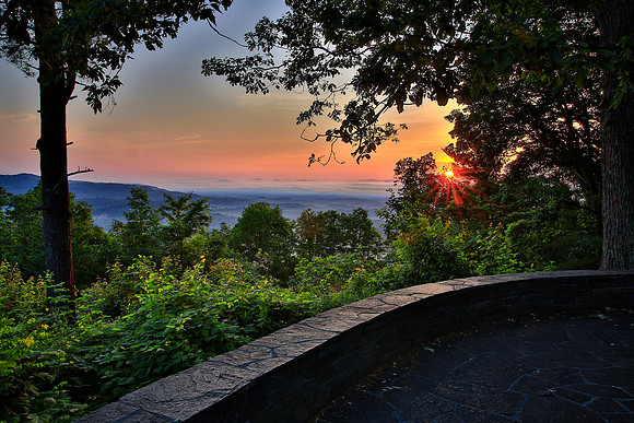 Sunrise, Blue Ridge Parkway, VA