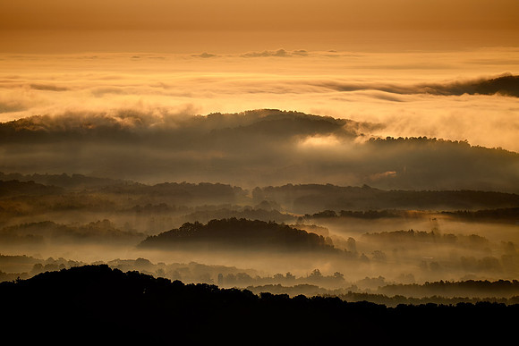 Sunrise, Blue Ridge Parkway, VA