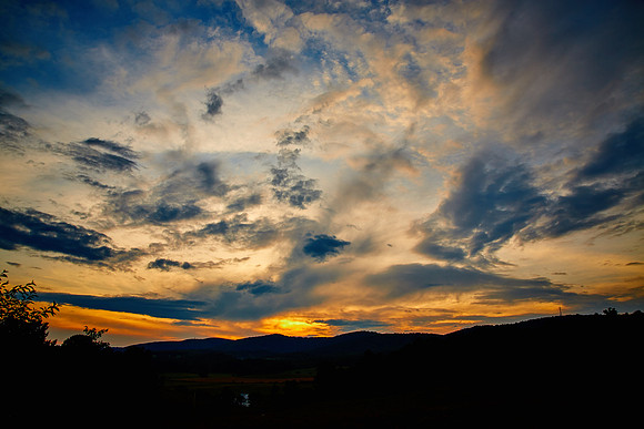 Sunset, Blue Ridge Parkway, VA