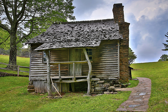 Brinegar Cabin, Blue Ridge Parkway, NC