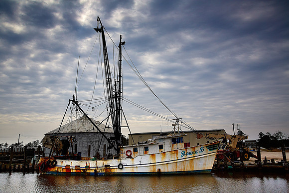 Fishing trawlers, Engelhard, NC