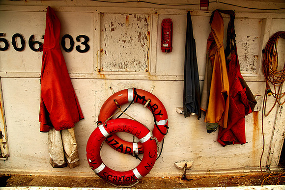 Fishing trawlers, Engelhard, NC