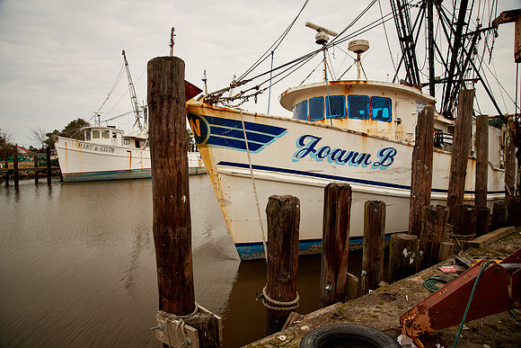 Fishing trawlers, Engelhard, NC