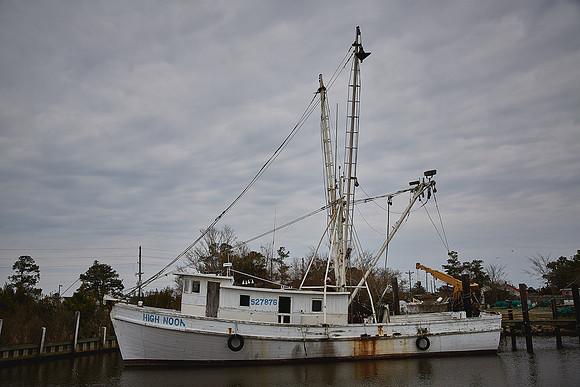 Fishing trawlers, Engelhard, NC