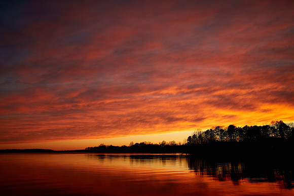 Sunset over Lake Norman, NC