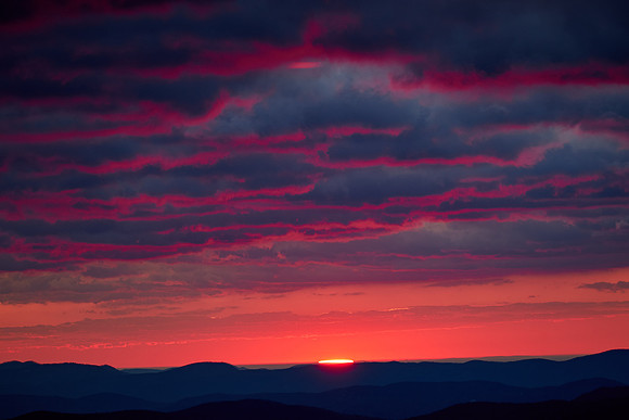 Sunrise, Blue Ridge Parkway, NC