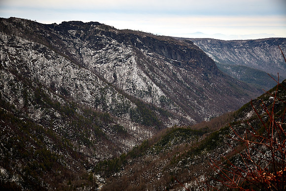 Linville Gorge from Wiseman's View,  NC