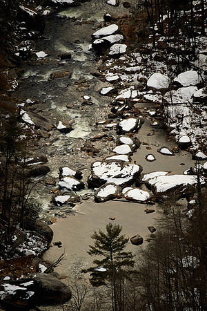 Linville Gorge from Wiseman's View,  NC