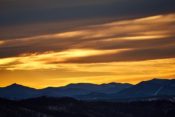 Sunset, Blue Ridge Parkway, NC