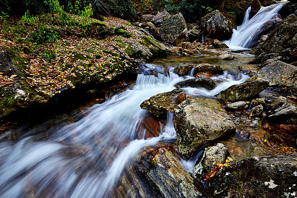 Skinny Dip Falls, Blue Ridge Parkway, NC
