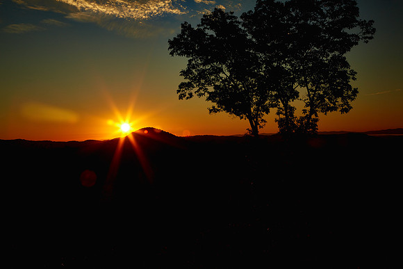 Sunrise, Blue Ridge Parkway