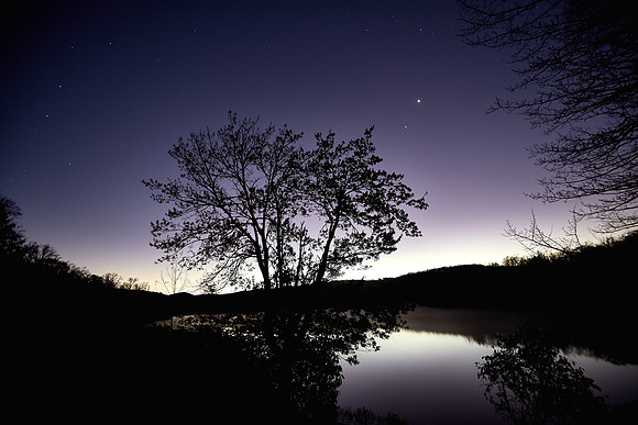 Sunrise, Price Lake, Blue Ridge Parkway