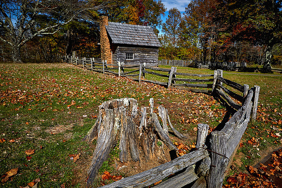Orleana Puckett Cabin, Blue Ridge Parkway, Virginia