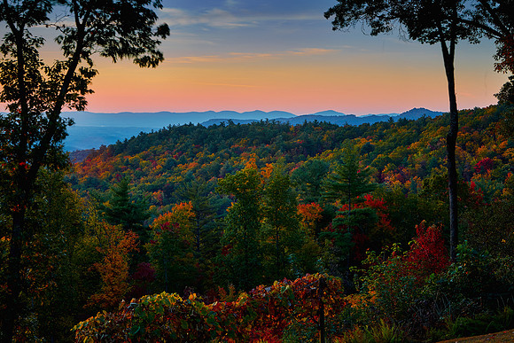 Sunrise, Blue Ridge Parkway