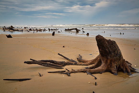Outer Banks, NC — during Hurricane Joaquin