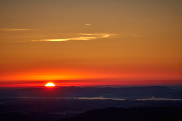 Sunrise, Elk Mt. Overlook, Blue Ridge Parkway