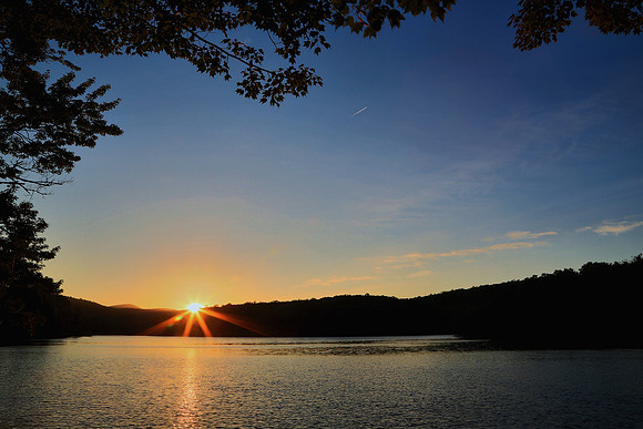 Sunrise, Price Lake, Blue Ridge Parkway