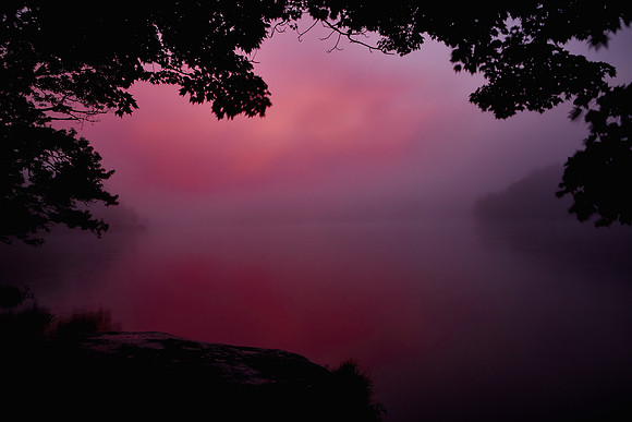 Sunrise, Price Lake, Blue Ridge Parkway