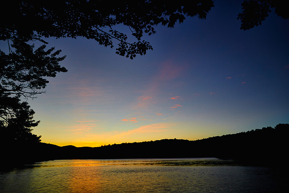 Sunrise, Price Lake, Blue Ridge Parkway