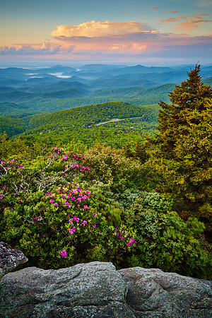 Sunrise, Grandfather Mountain, NC