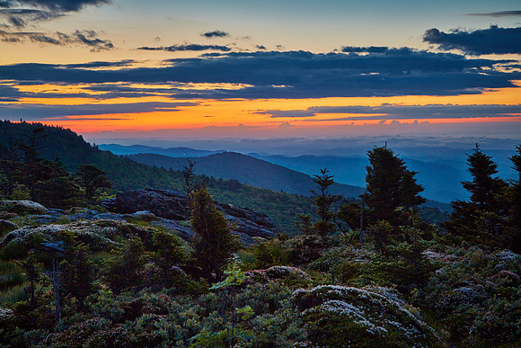 Sunrise, Grandfather Mountain, NC