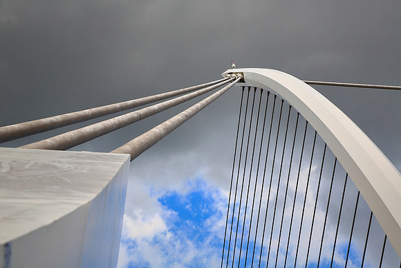 Samuel Beckett Bridge (aka Harp Bridge), Dublin, Ireland