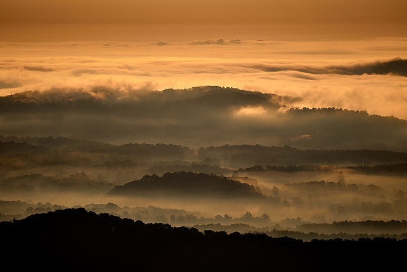 Sunrise, Blue Ridge Parkway, VA
