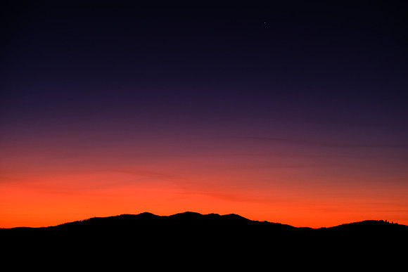 Sunrise on The Palouse, Southeastern Washington