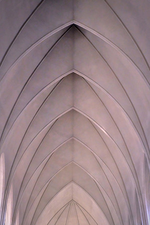 Hallgrímskirkja, a Lutheran parish church and the largest church in the country, Reykjavík, Iceland
