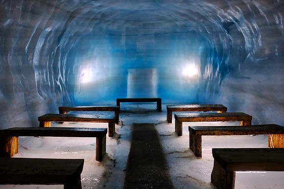 Into the Glacier tour, Langjokull Glacier, west central Iceland