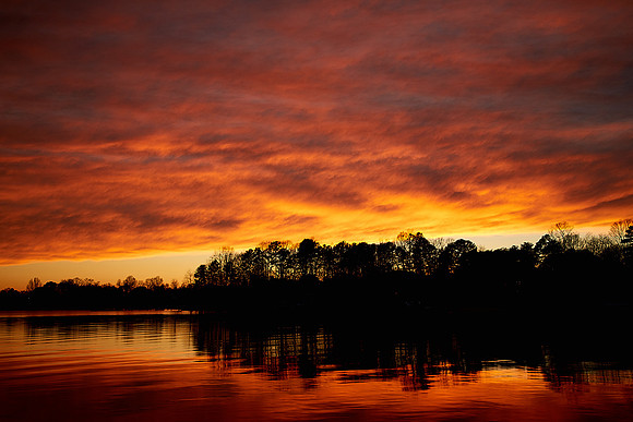 Sunset over Lake Norman, NC