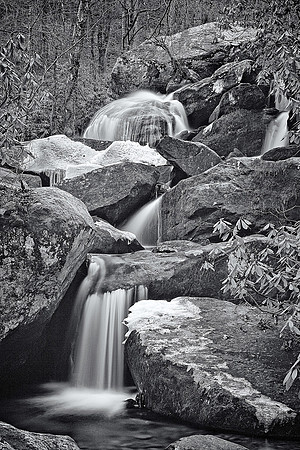 High Shoals Falls, South Mountain State Park, NC