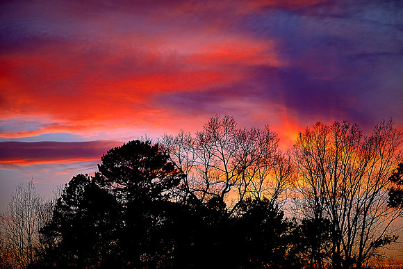 Sunset over Lake Norman, NC