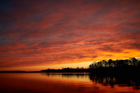 Sunset over Lake Norman, NC