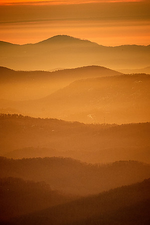 Sunrise, Beacon Heights, Blue Ridge Parkway, NC