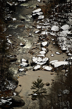 Linville Gorge from Wiseman's View,  NC