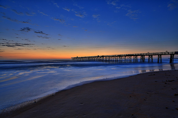 Sunrise, Flagler Beach Fishing Pier, FL