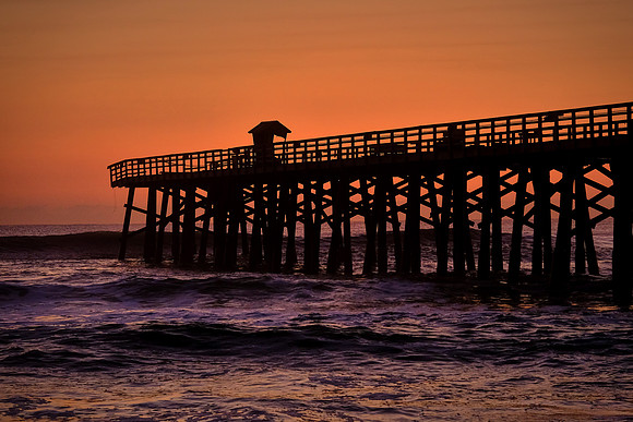 Sunrise, Flagler Beach Fishing Pier, FL